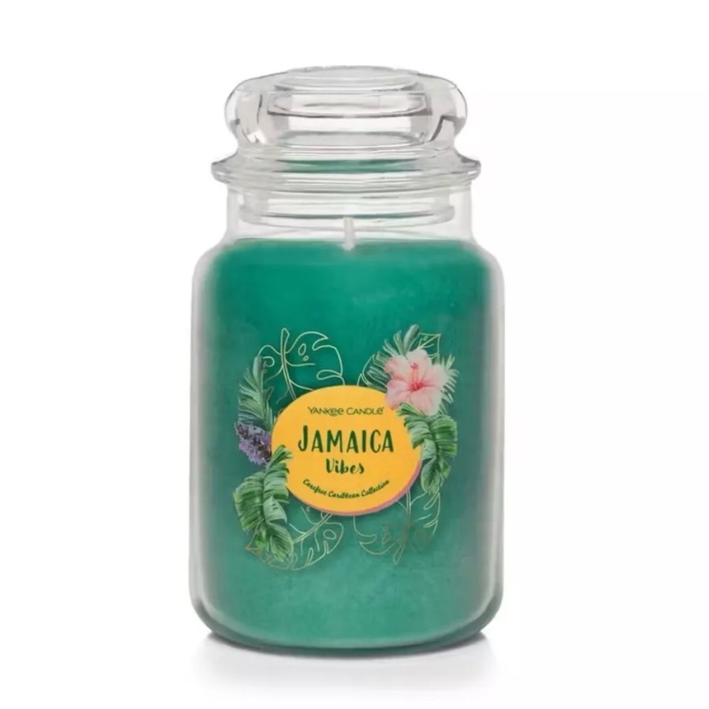 Yankee Candle - Jamaica Vibes Scented Candle | 22 oz | Carefree Caribbean